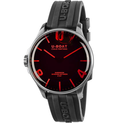 8465/B | U-Boat Darkmoon 44 mm Red Glass SS watch. Buy Online