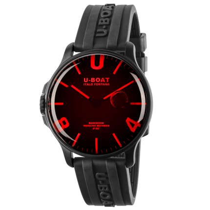 8466/B | U-Boat Darkmoon 44 mm Red Glass IPB Quartz watch. Buy Online