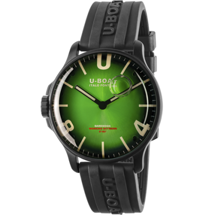 8698/B | U-Boat Darkmoon 44 mm Green IPB Soleil watch. Buy Online