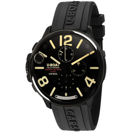 8896 | U-Boat Capsoil Titanio 45 mm DLC Chronograph Limited Edition watch. Buy Online