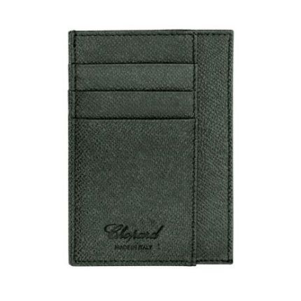 95012-0225 | Chopard IL Classico N9 Card Holder Racing Green Printed Calfskin Leather