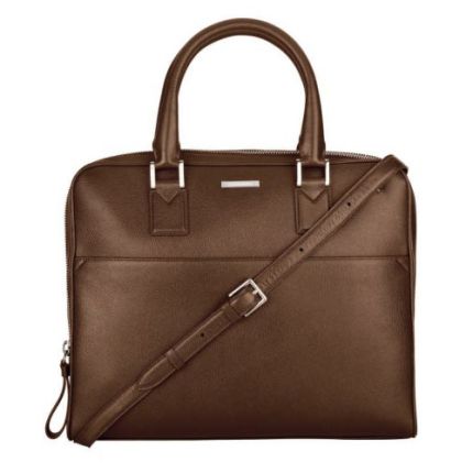 95012-0230 | Chopard Classic Small Briefcase Chataigne Printed Calfskin Leather