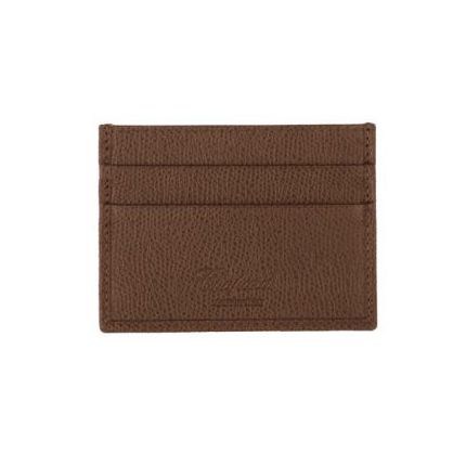 95012-0252 | Chopard IL Classico Small Card Holder Chataigne Printed Calfskin Leather