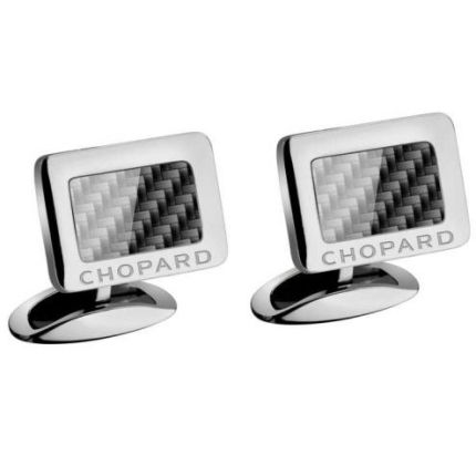 95014-0027 | Chopard Carbon Cufflinks