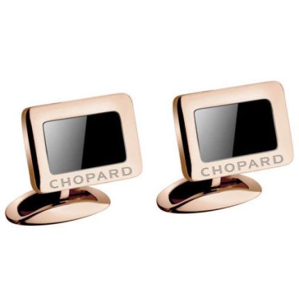 95014-0037 | Chopard Onyx Cufflinks