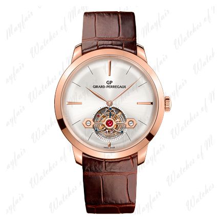 99535-52-131-BKHA | Girard-Perregaux 1966 Tourbillon with Gold Bridge watch. Buy Online