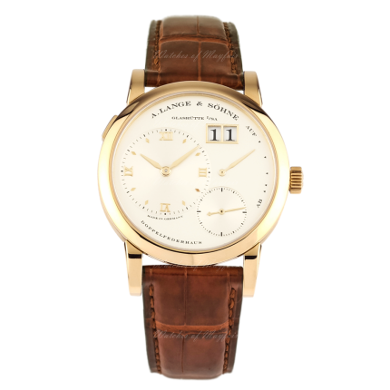 191.032G | A. Lange & Sohne Lange 1 German dial pink gold watch. Buy Online