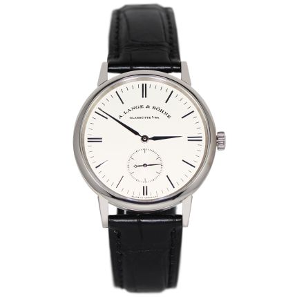 219.026 | A. Lange & Sohne Saxonia White Gold watch. Buy Online