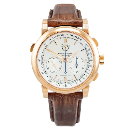 404.032 | A. Lange & Sohne Double Split pink gold watch. Buy Online