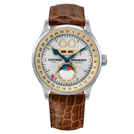 AS.VK-MKR2 | Alexander Shorokhoff  Full Calendar Merkur 2 Limited Edition 43.5 mm watch. Buy Online