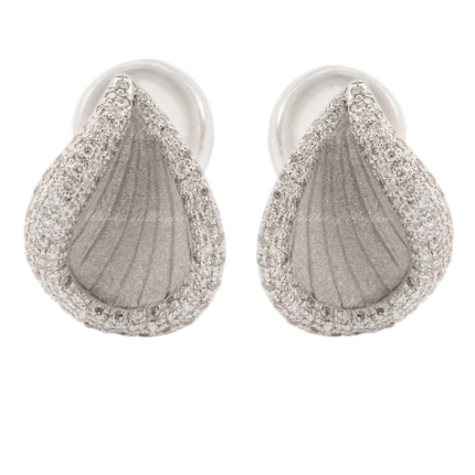 GOR2535 | Annamaria Cammilli Rivage Diamonds White Gold Earrings