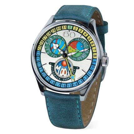 AS.VK-CDMM2 | Alexander Shorokhoff Full Calendar Cadamomo Limited Edition 43.5 mm watch. Buy Online