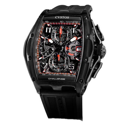 B00107.4102004 | Cvstos Chrono Black Steel Black-Red 53.7 x 41 mm watch | Buy Now