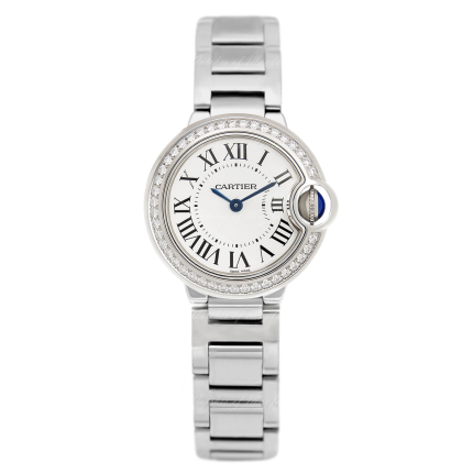 W4BB0015 | Cartier Ballon Bleu 28 mm watch. Buy Online