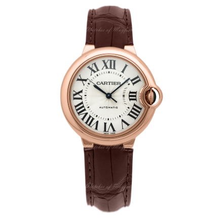 W6920097 | Cartier Ballon Bleu 33 mm watch. Buy Online