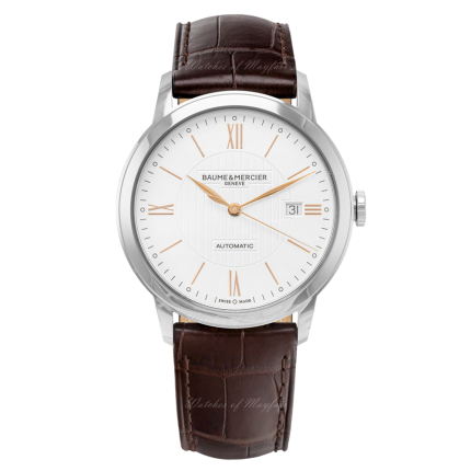 10263 | Baume & Mercier Classima Stainless Steel 40mm watch. Buy Online