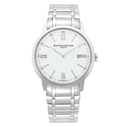 10354 | Baume & Mercier Classima Stainless Steel 40mm watch. Buy Online