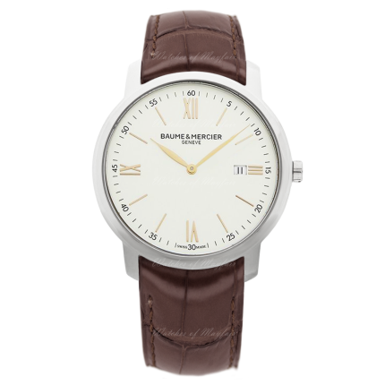 10380 | Baume & Mercier Classima Stainless Steel 42mm watch. Buy Online