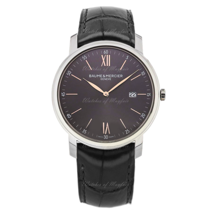 10381 | Baume & Mercier Classima Stainless Steel 42mm watch. Buy Online