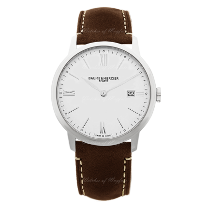 10389 | Baume & Mercier Classima Stainless Steel 40mm watch. Buy Online