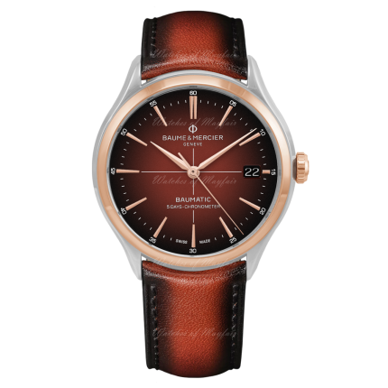 10713 | Baume & Mercier Clifton Date Automatic 40 mm watch. Buy Online