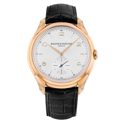 10060 | Baume & Mercier Clifton 18K Red Gold 42mm watch | Buy Online