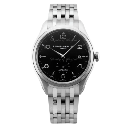 10100 | Baume & Mercier Clifton Stainless Steel 41mm watch | Buy Online