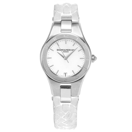 10117 | Baume & Mercier Linea Stainless Steel 27mm watch. Buy Online