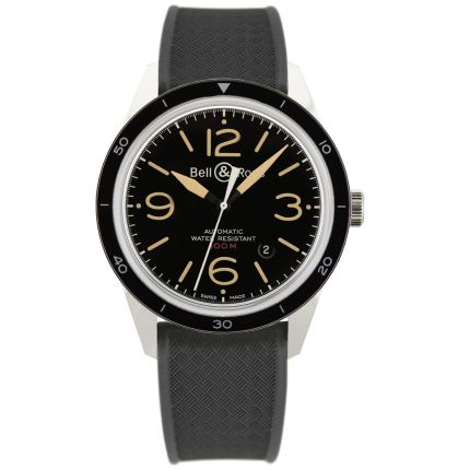 BRV123-ST-HER/SRB | Bell & Ross BR 123 Sport Heritage 43 mm watch. Buy Online