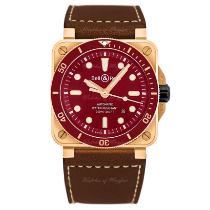 BR0392-D-R-BR/SCA | Bell & Ross Br 03-92 Diver Red Bronze Limited Edition 42mm watch. Buy Online