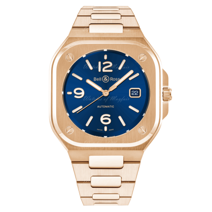 BR05A-BLU-PG/SPG | Bell & Ross BR 05 Blue Gold 40 mm watch | Buy Now