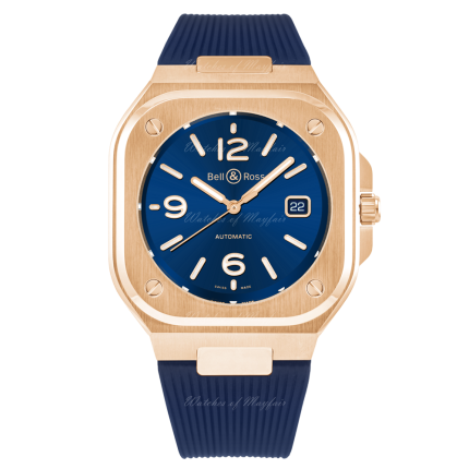 BR05A-BLU-PG/SRB | Bell & Ross BR 05 Blue Gold 40 mm watch | Buy Now