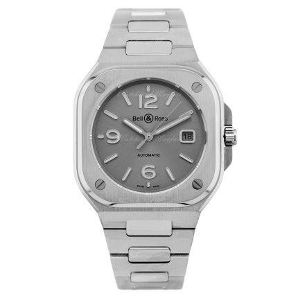 BR05A-GR-ST/SST | Bell & Ross Br 05 Grey Steel 40 mm watch. Buy Online