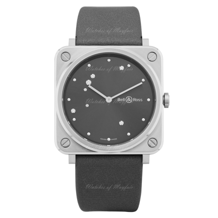 BRS-ERU-ST/SCA | Bell & Ross Br S Grey Diamond Eagle 39 mm watch. Buy Now