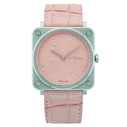 BRS-EP-ST/SCR | Bell & Ross Br S Pink Diamond Eagle 39 mm watch | Buy Now