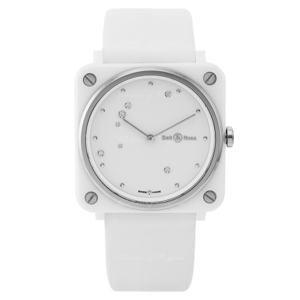 BRS-EW-CE/SF | Bell & Ross Br S White Diamond Eagle 39 mm watch. Buy Online