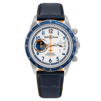 BRV294-BB-ST/SCA | Bell & Ross Br V2-94 Racing Bird 41 mm watch. Buy Now