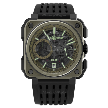 BRX1-CE-TI-MIL | Bell & Ross BR-X1 Military Chronograph 45 mm watch | Buy Now