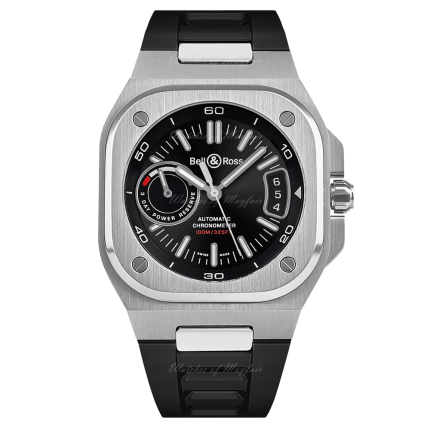 BRX5R-BL-ST/SRB | Bell & Ross BR-X5 Black Steel Automatic 41 mm watch | Buy Now