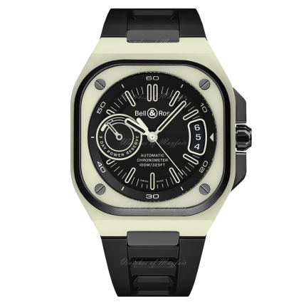 BRX5R-LUM-TC/SRB | Bell & Ross BR-X5 Green Lum Limited Edition 41 mm watch. Buy Online