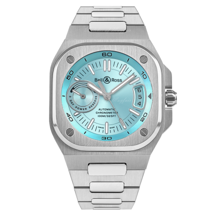 BRX5R-IB-ST/SST | Bell & Ross BR-X5 Ice Blue Steel Automatic 41 mm watch | Buy Now