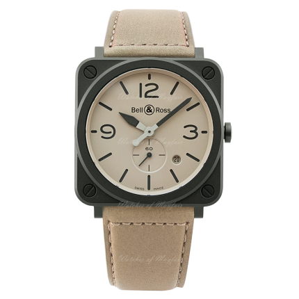 BRS-DESERT-CEM | Bell & Ross BR S Desert Type 39 mm watch. Buy Online