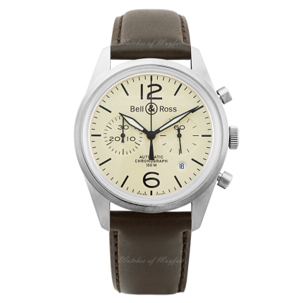 BRV126-BEI-ST/SCA | Bell & Ross BR 126 Original Beige watch | Buy Online