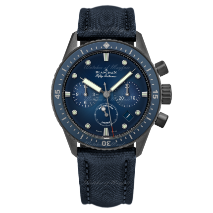 Blancpain Fifty Fathoms Bathyscaphe Chronographe Flyback Ocean Commitment 43.6 mm 5200-0240-O52A