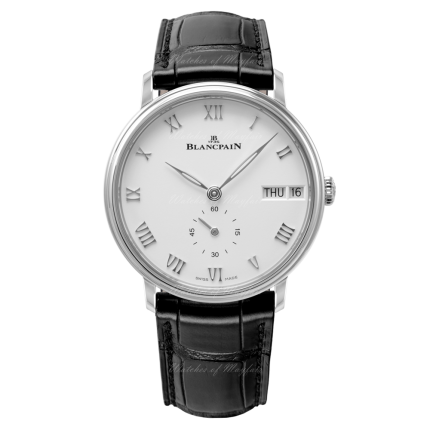 6652-1127-55B | Blancpain Villeret Jour Date Automatic 40.5 mm watch. Buy Online