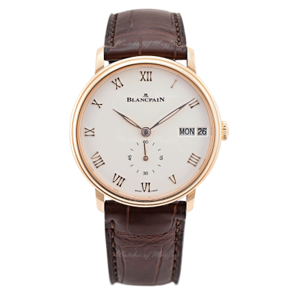 6652-3642-55B | Blancpain Villeret Jour Date 40 mm watch. Buy Now