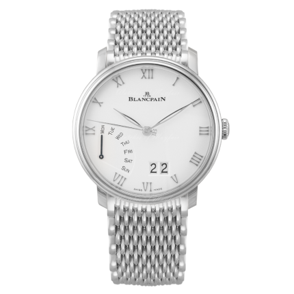 6668-1127-MMB | Blancpain Villeret Large Date Jour Retrograde 40mm watch. Buy Online