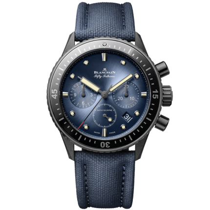 5200-0140-O52A | Blancpain Bathyscaphe Chronographe Flyback Automatic 43.6 mm watch. Buy Online