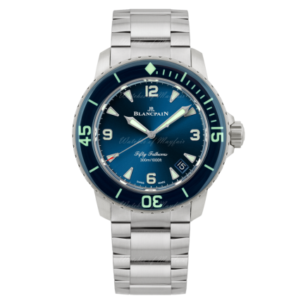 5010-12B40-98S | Blancpain Fifty Fathoms Automatique Titanium 42.3 mm watch. Buy Online