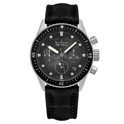 5200-1110-B52A | Blancpain Fifty Fathoms Bathyscaphe Chronographe 43mm. Buy Online